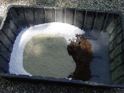 mixing cement