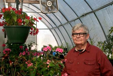 Something to scare the kids with.   Not my greenhouse, unfortunately.