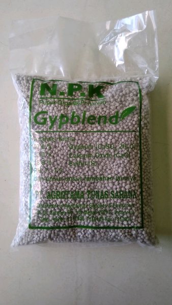 Gypblend granular gypsum fertilizer