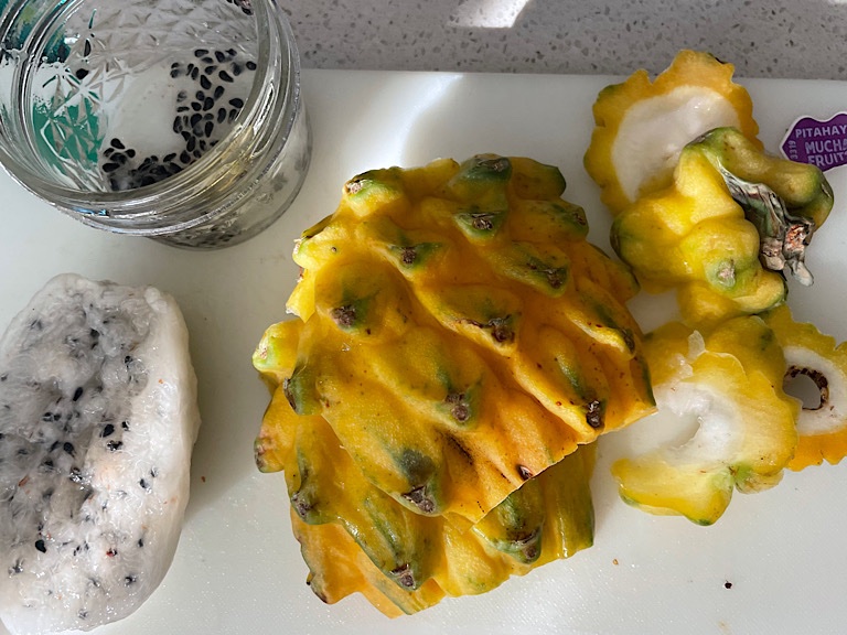 Yellow Dragon Fruit + Seeds