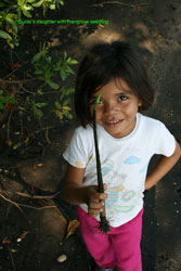 girl with Mangrove