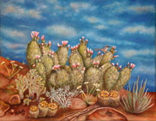 cactus painting