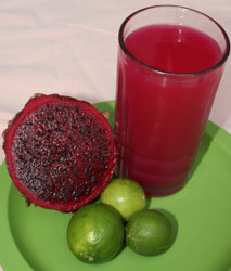 hylocereus fruit drink